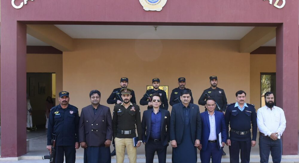 FBR officials conduct tax awareness seminar at Capital Police College in Islamabad.
