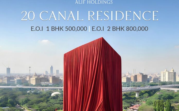 Alif Holdings announces 20 Canal Residence high-rise project in Lahore