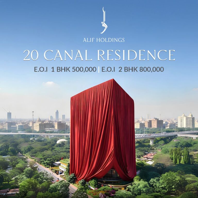 Alif Holdings announces 20 Canal Residence high-rise project in Lahore