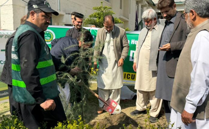 Plantation drive held at University of Agriculture Swat to promote afforestation