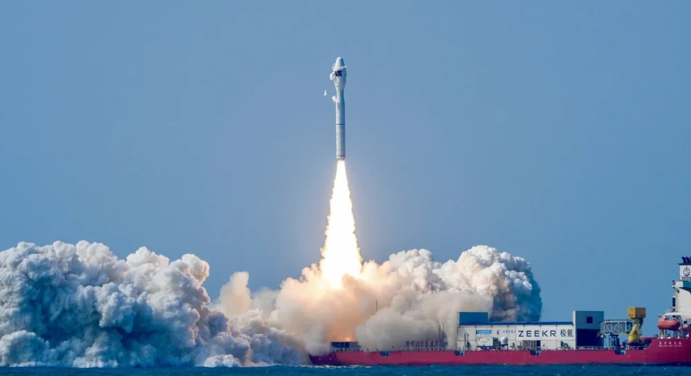 Pakistan launches second indigenous electro-optical satellite EO-2 from China