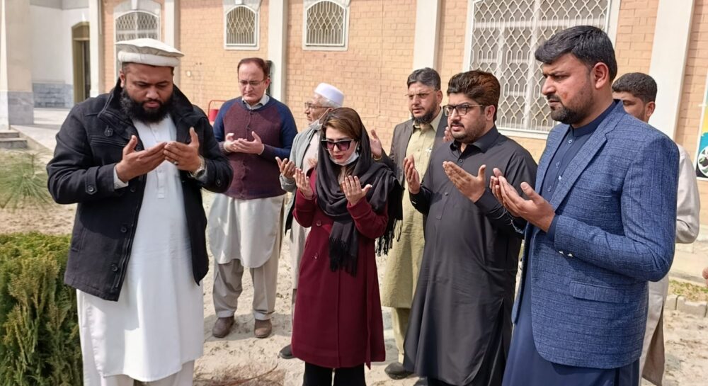 Spring plantation drive launched in Swabi; 1,000 saplings to be planted in Tehsil Bar