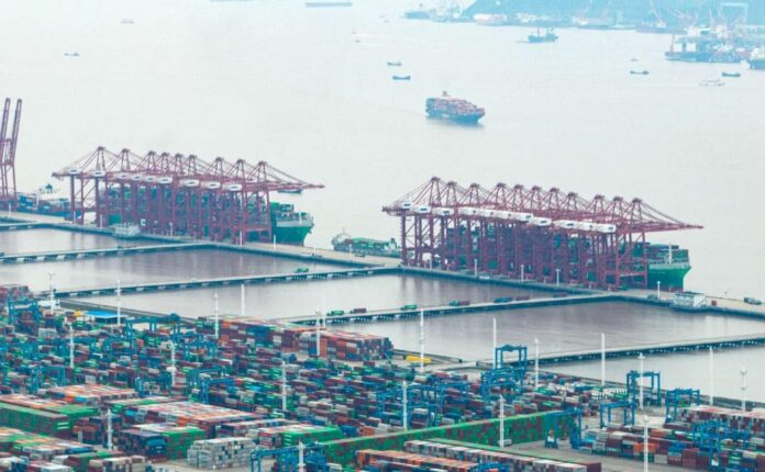 Ningbo-Zhoushan Port and China’s industrial activity illustrating daily economic growth and global trade connections