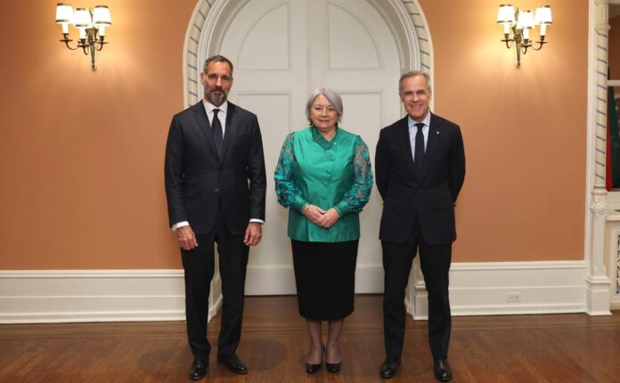 Aga Khan meets Canadian Prime Minister Mark Carney during his first official visit to Canada in Ottawa