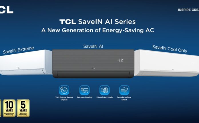 TCL introduces SaveIN Series air conditioners in Pakistan with focus on energy efficiency