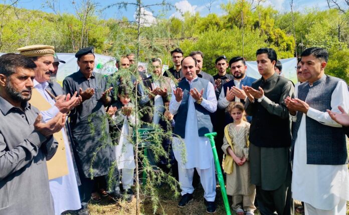 Ehsas-e-Shajar plantation drive held at University of Swat under KP tree campaign