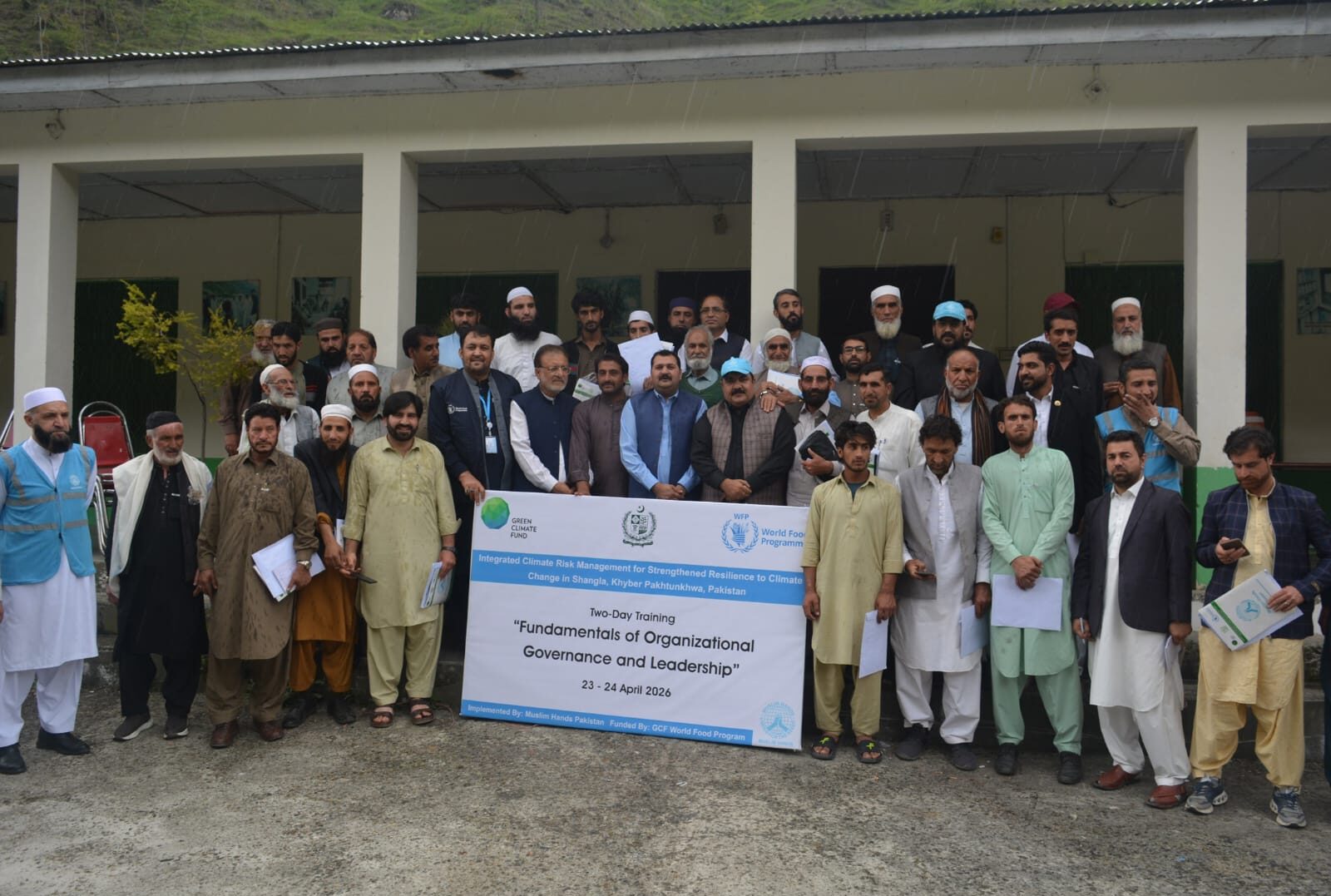 Participants attend climate training workshop in Shangla to improve community resilience against climate risks.