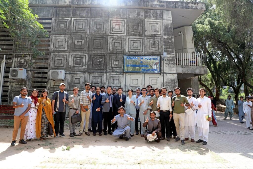 Fudan University documentary “The Moon is Yours” screened at Quaid-i-Azam University in Islamabad.