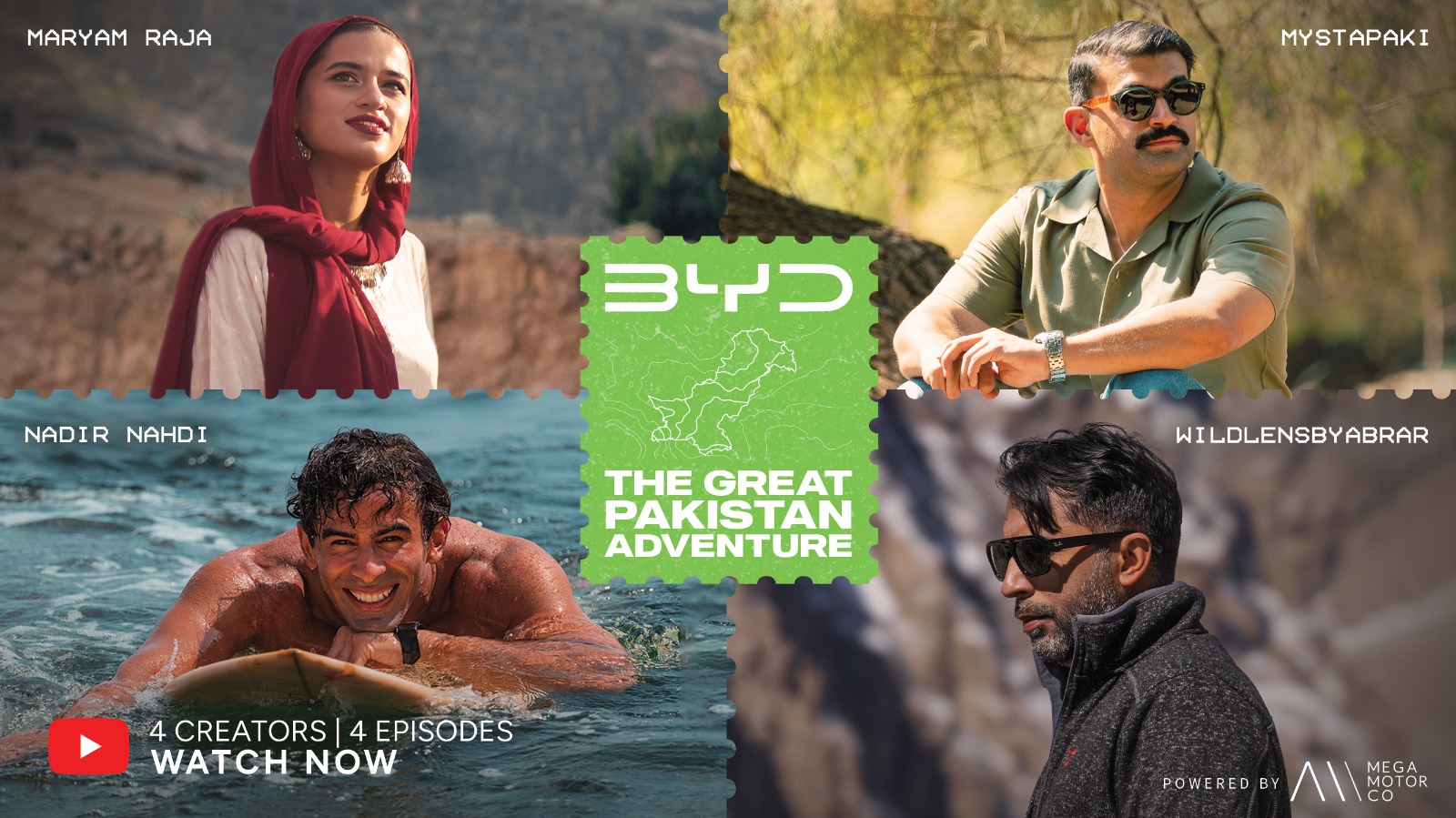 BYD launches travel series showcasing Pakistan’s landscapes through four expeditions