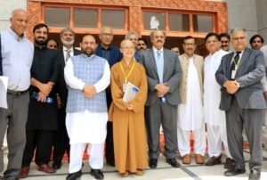 Scholars attend an international conference on Buddhist heritage and Gandhara civilization at QAU Islamabad.