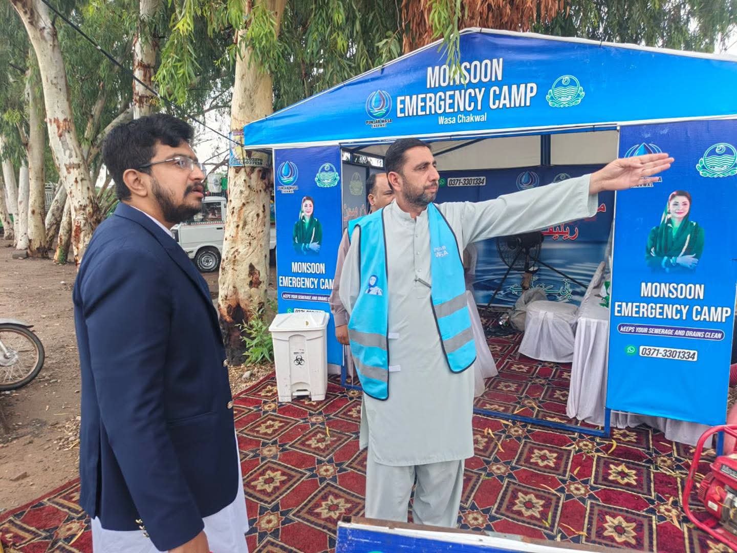 Assistant Commissioner Chakwal Reviews Monsoon Arrangements, Hospital Services Assistant Commissioner Chakwal Reviews Monsoon Arrangements, Hospital Services