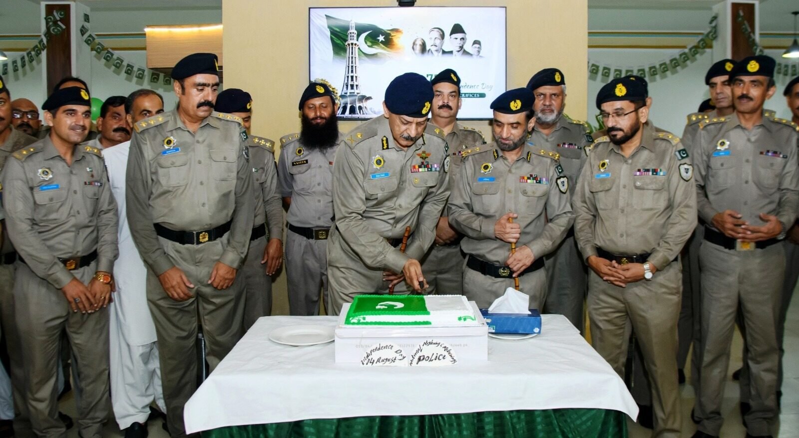 INDEPENDENCE DAY CELEBRATIONS ORGANIZED BY NATIONAL HIGHWAYS AND MOTORWAY POLICE ACROSS THE COUNTRY