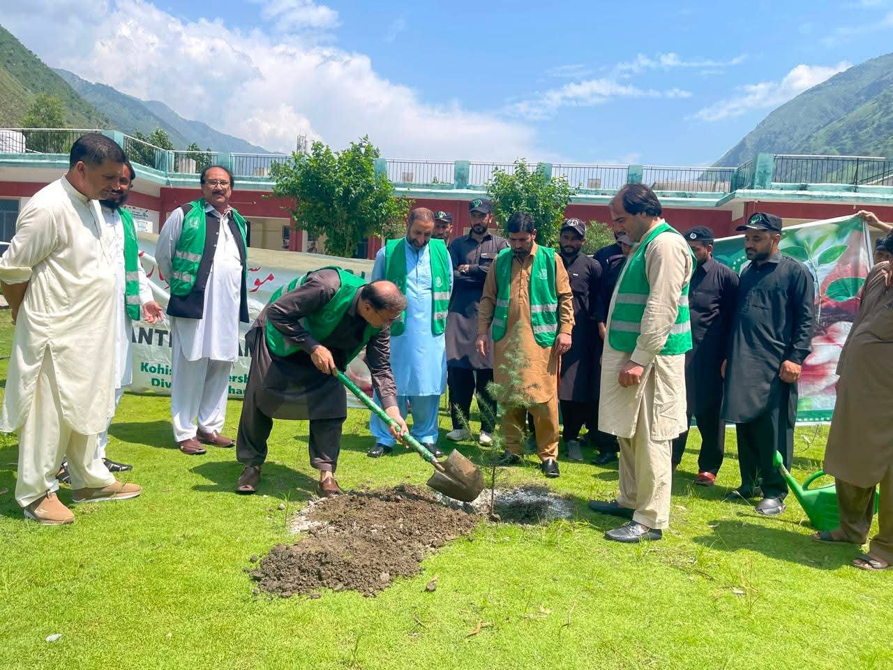 Kohistan Watershed Division Launches Monsoon Plantation Campaign in Besham