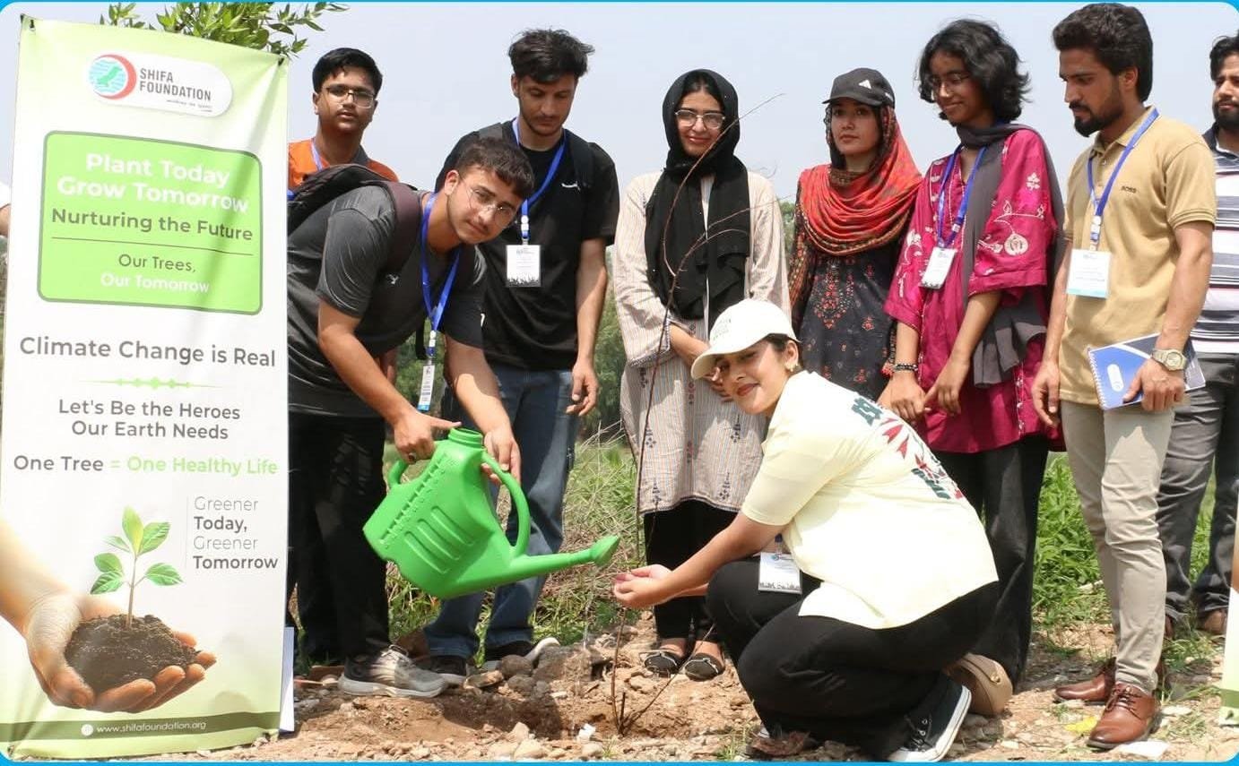 Shifa Foundation Launches Greener Pakistan Tree Plantation Drive to Mobilise Youth for Climate Action