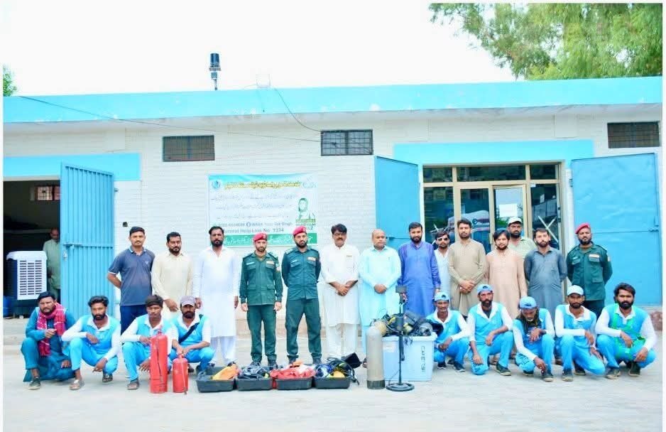 WASA Toba Tek Singh, Rescue 1122 Hold Joint Emergency Response Training Session WASA Toba Tek Singh, Rescue 1122 Hold Joint Emergency Response Training Session