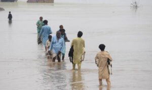 Heavy monsoon rainfall causes waterlogging in Punjab as PDMA issues flood and landslide warnings.
