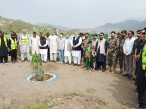 Mohmand Dam Turns Green on Independence Day