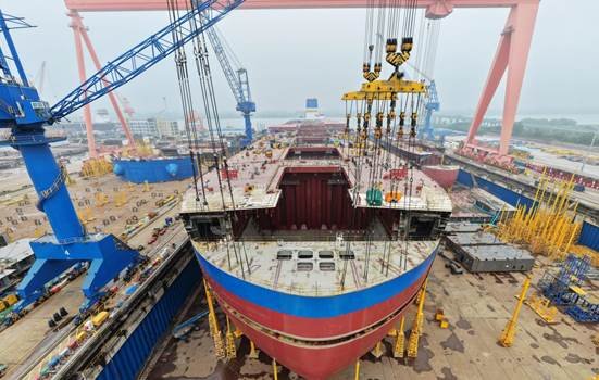 China strengthens its global leadership in shipbuilding