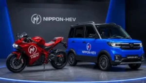NIPPON HEV showcases hydrogen-powered car and motorcycle in Pakistan as green transport gains attention