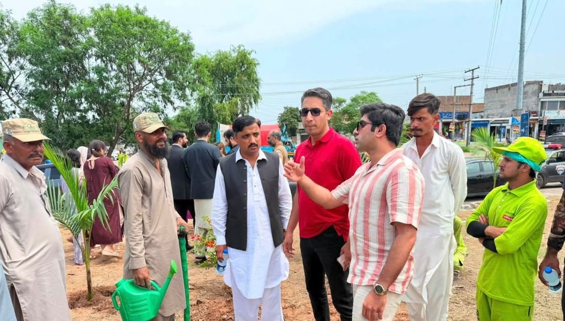 Rawalpindi Administration Beautifies Chak Beli Khan Mor on GT Road Under ‘Suthra Punjab’ Initiative