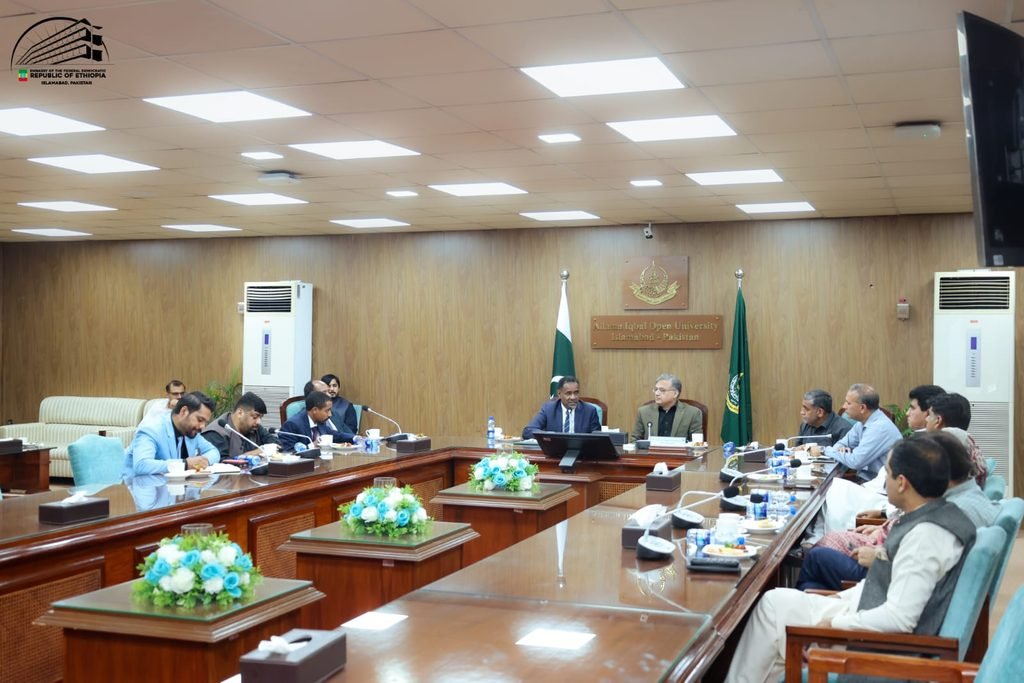 Ethiopian Embassy, AIOU Launch Green Legacy, Begin Steps Toward Broader Partnership Ethiopian Embassy, AIOU Launch Green Legacy, Begin Steps Toward Broader Partnership