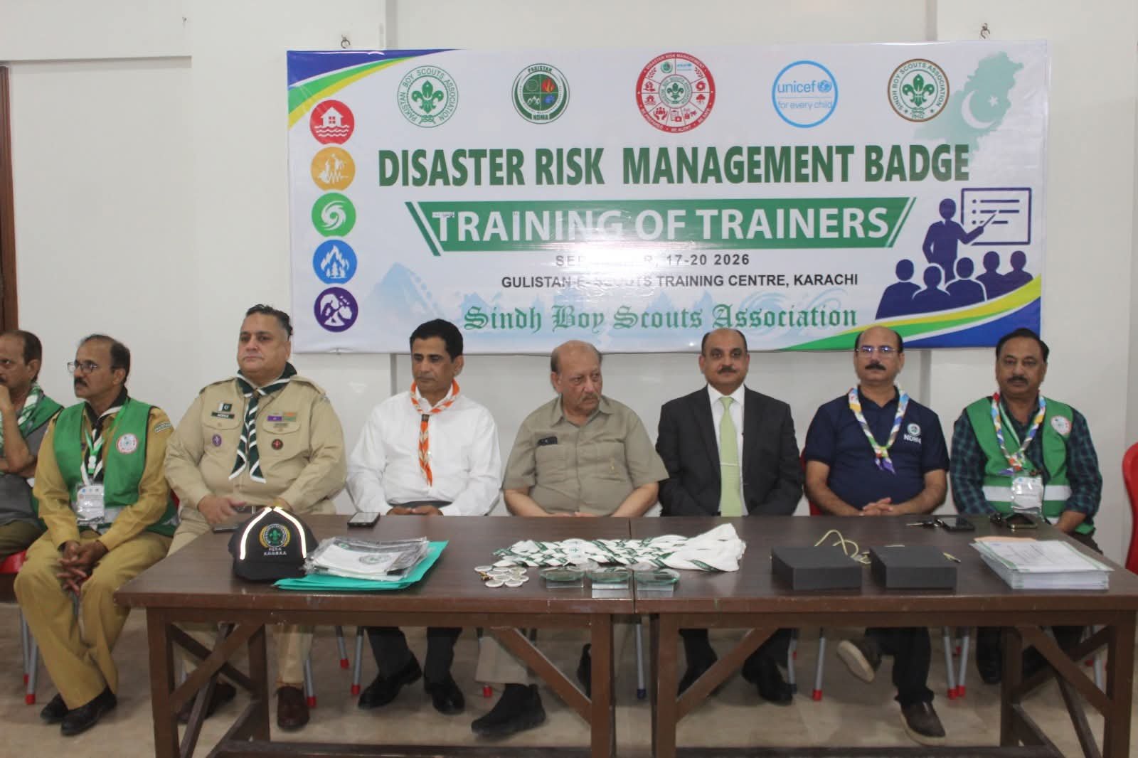 60 Scout Leaders Qualify as Disaster Risk Management Master Trainers in Karachi