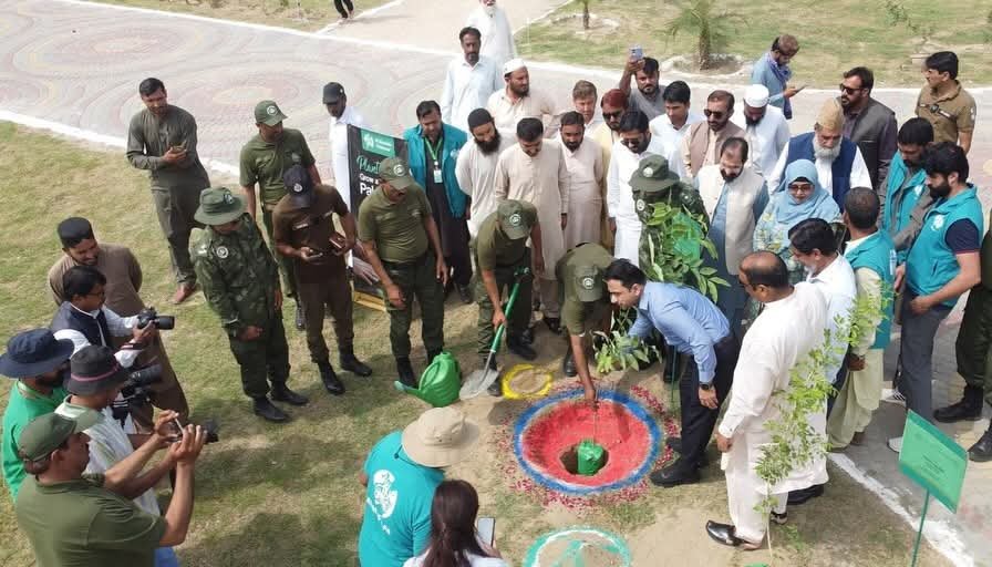 Al Mustafa Welfare Trust Plants 1,000 Trees at Kundian Forest Park