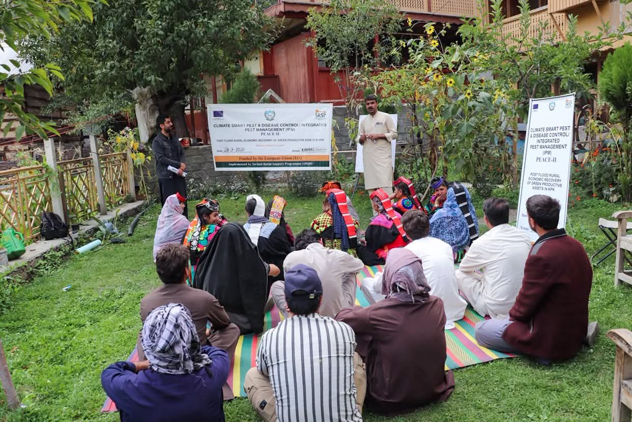 Climate-Smart Farming Training Helps Chitral Farmers Protect Crops and Livelihoods