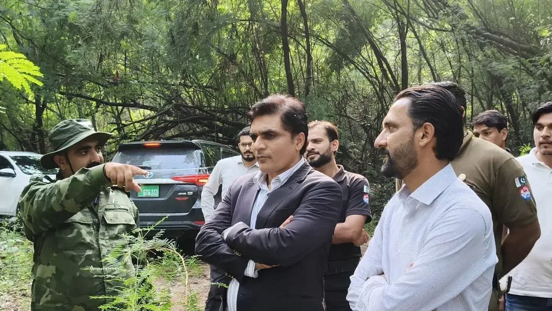 Commissioner Reviews Forest Conservation Efforts at Pabbi and Rasul Reserve Forest