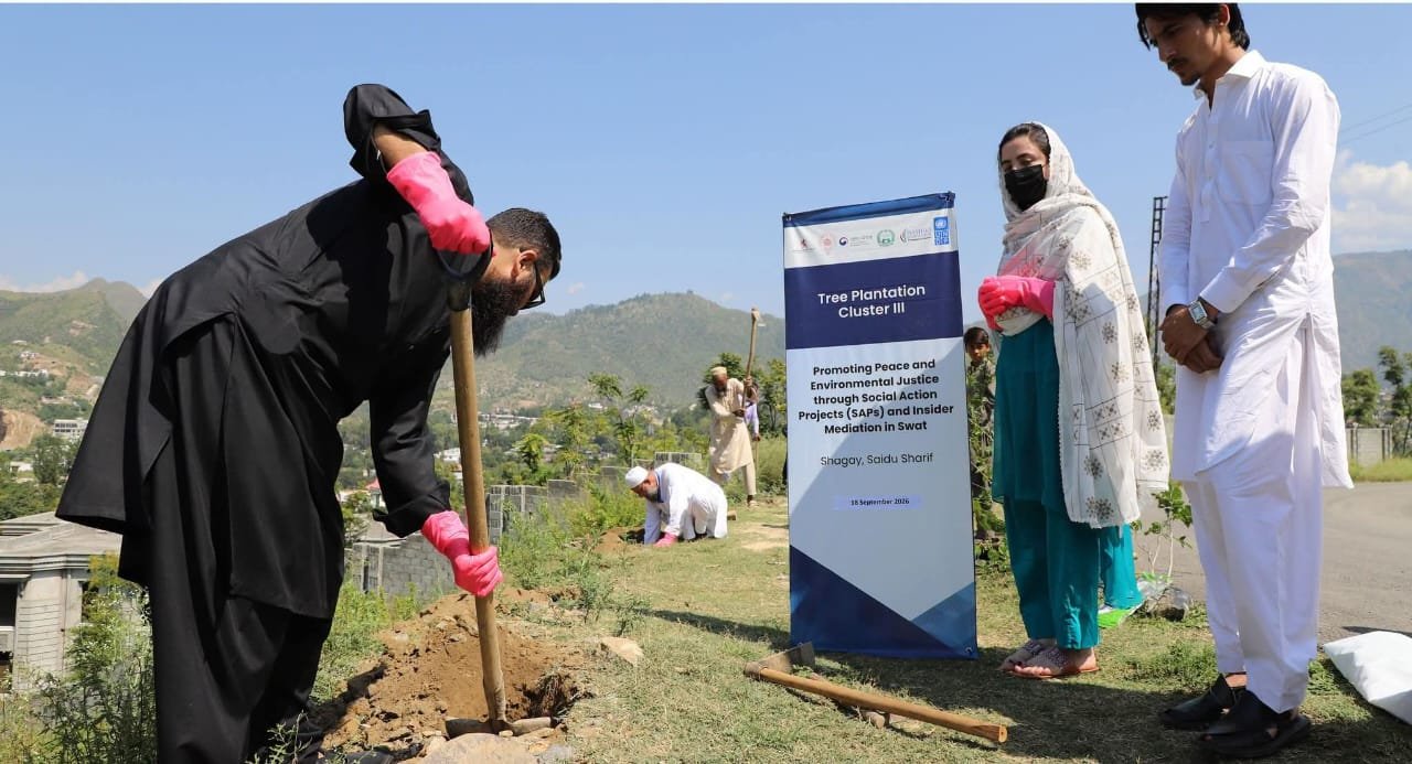 Community Plantation Drive Promotes Climate Resilience and Peace in Swat
