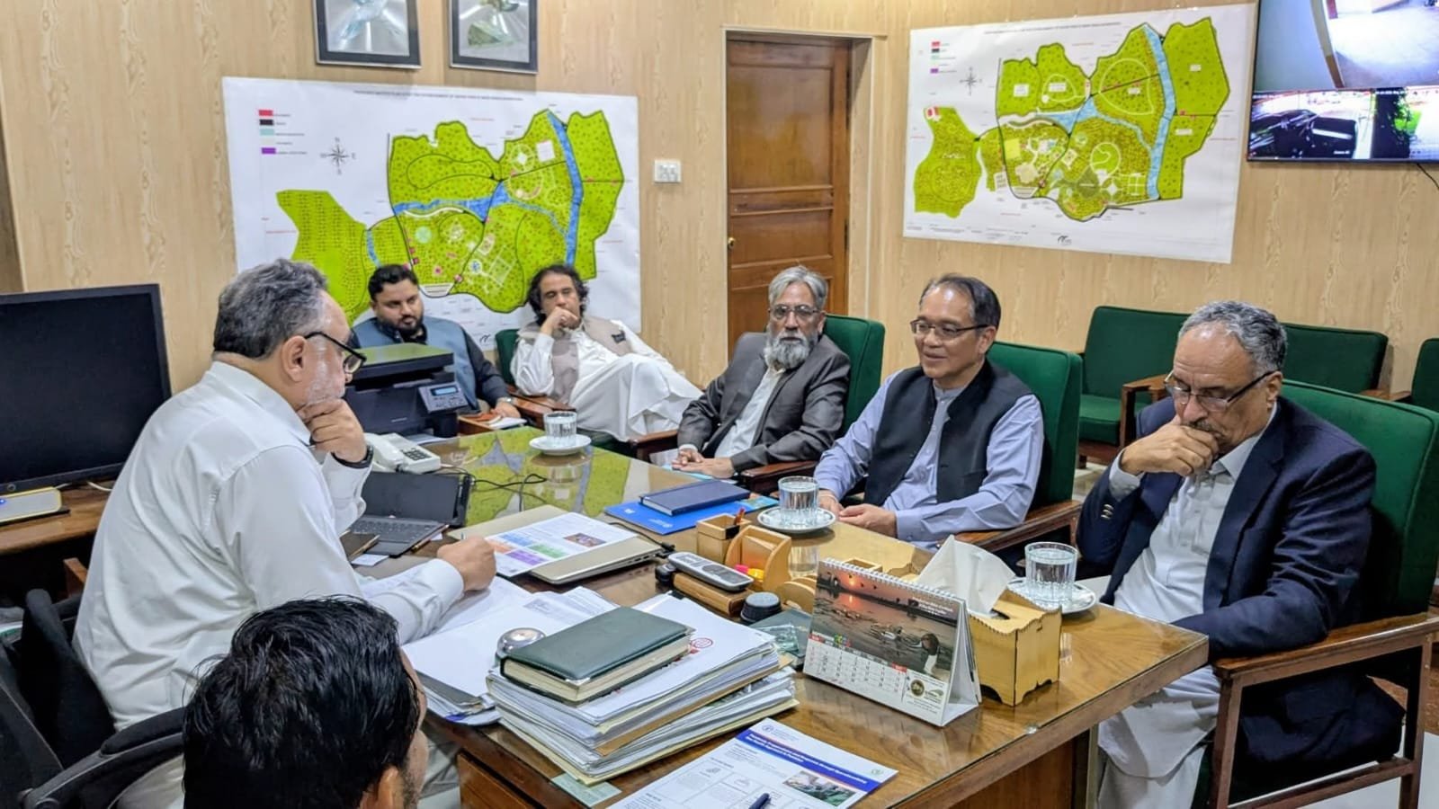 FAO Delegation Discusses Wildlife Disease Surveillance with KP Wildlife Department