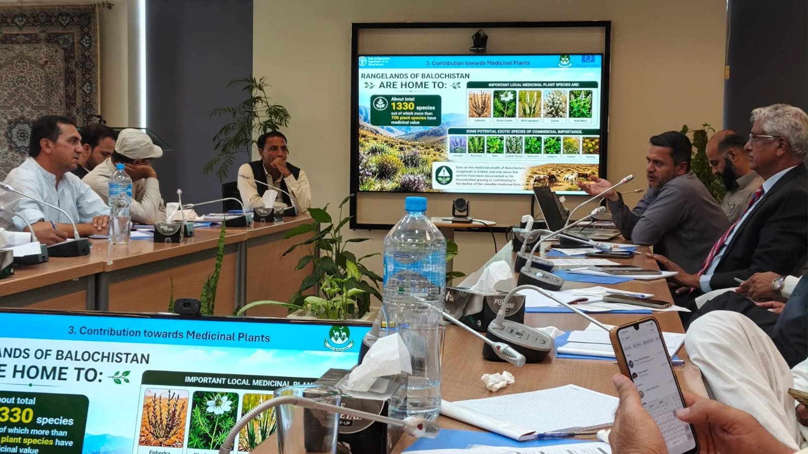 FAO Training Explores Sustainable Rangeland Management and Green Business Opportunities in Balochistan