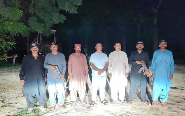 Ghotki Forest Department Steps Up Night Patrols Against Illegal Tree Cutting and Encroachments