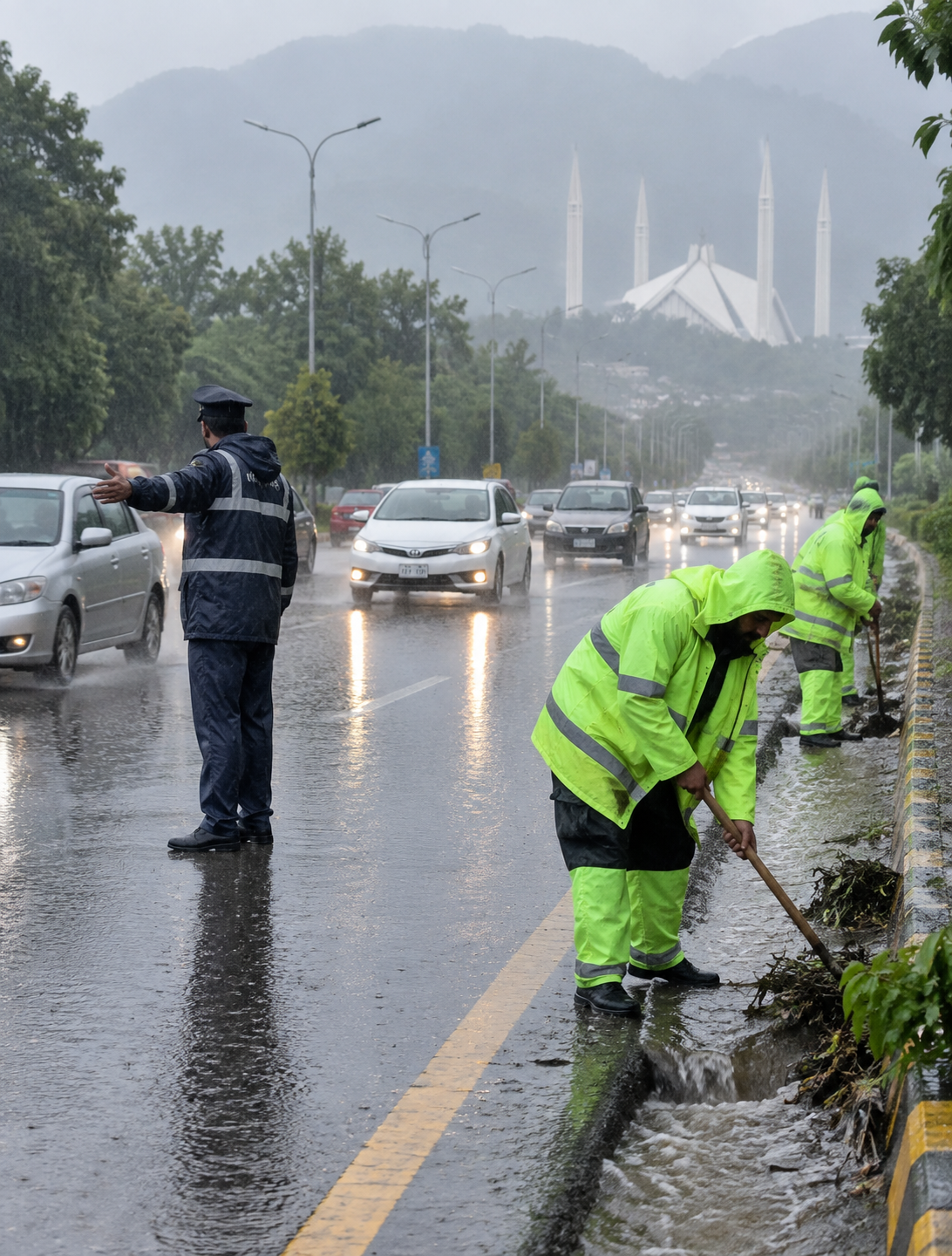 Islamabad Administration on High Alert as Rain Continues Across the Capital