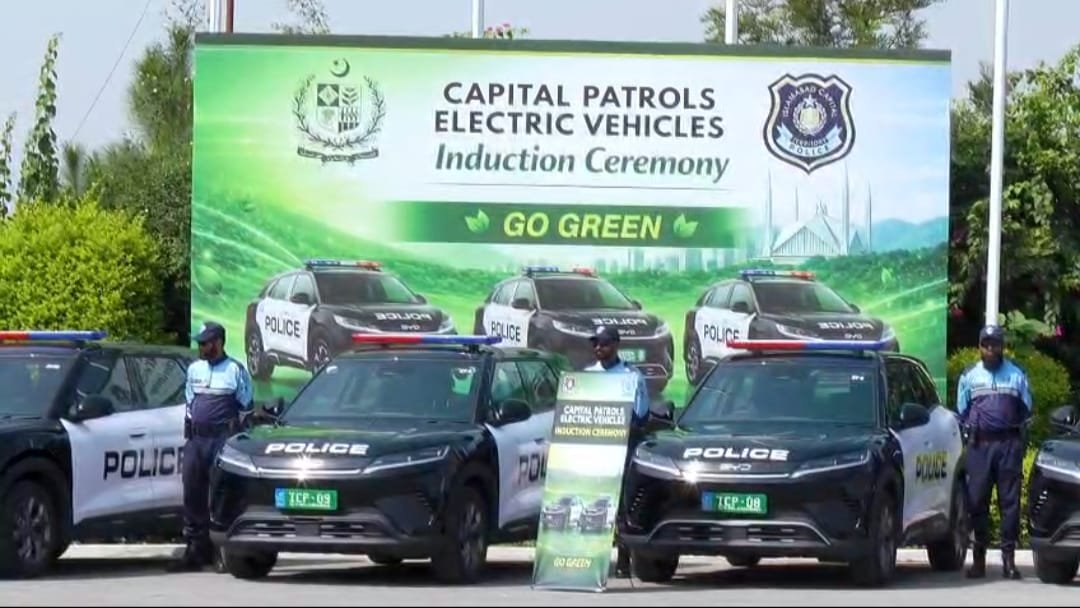 Islamabad Police Gets 50 Electric Vehicles to Promote Green and Smart Policing