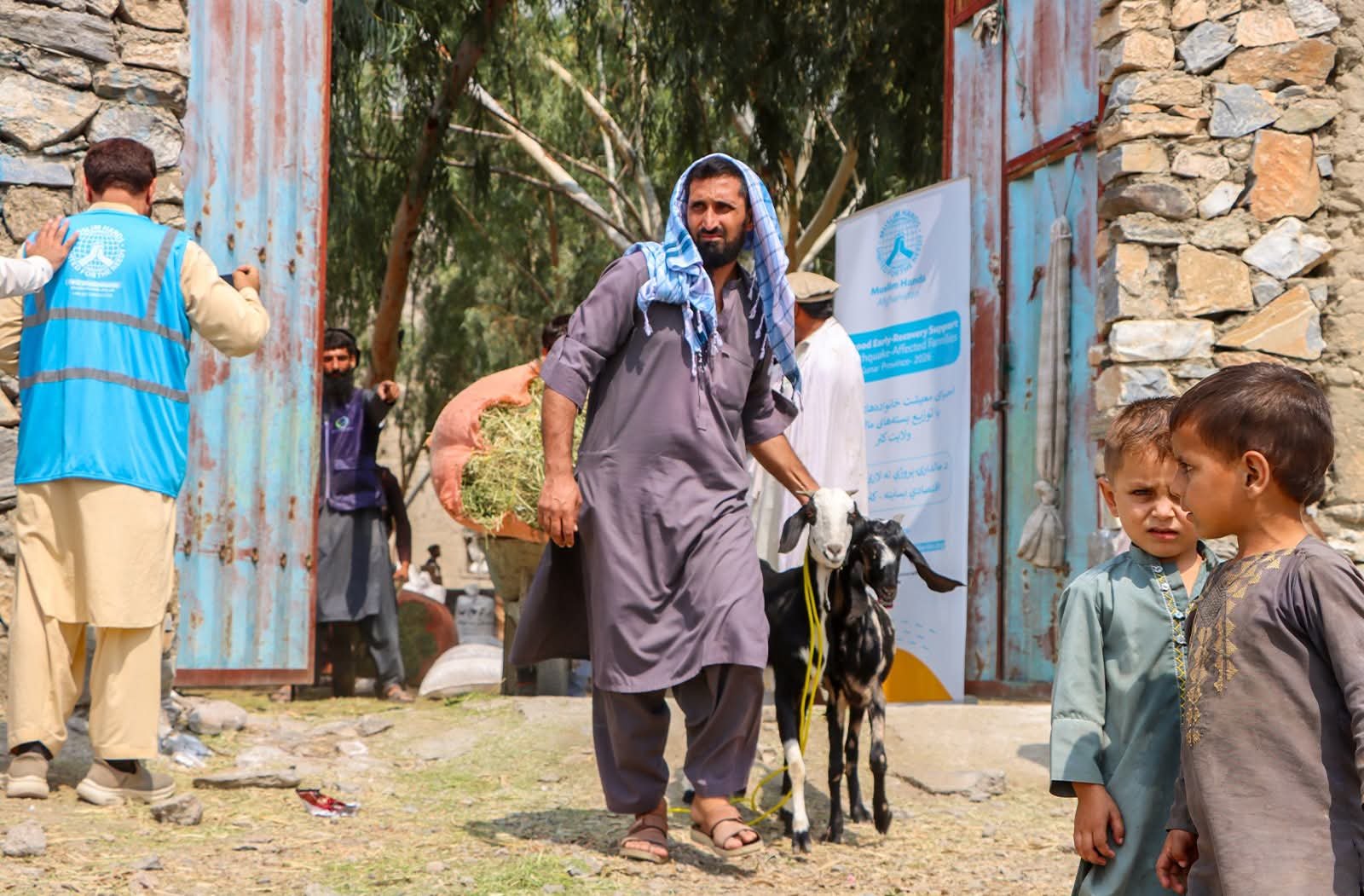 Muslim Hands Supports Earthquake-Affected Families in Kunar with Livestock for Sustainable Livelihoods