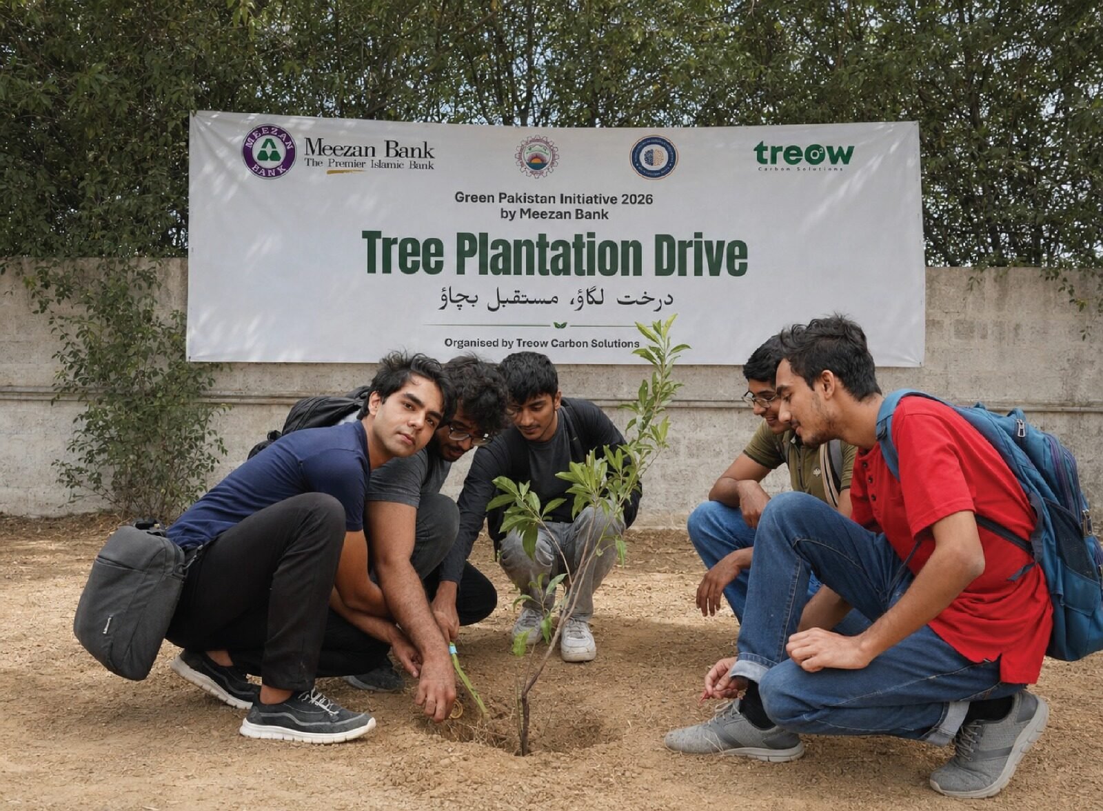 NED University students plant trees, pledge long-term care