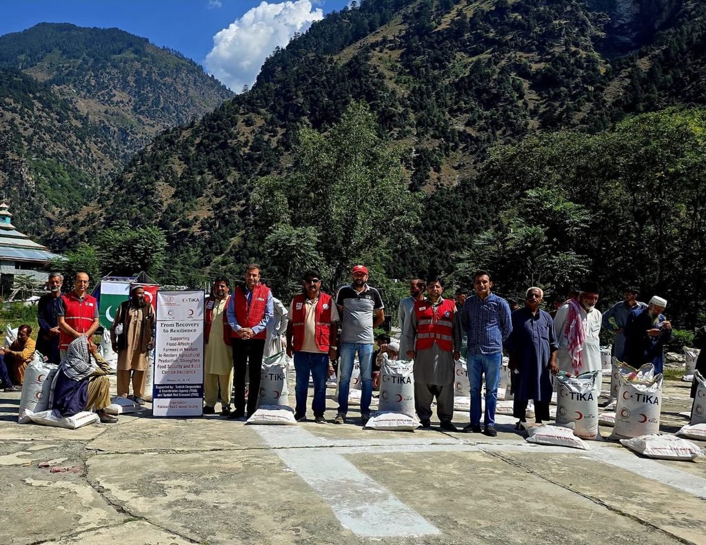 TİKA, TRC and PRCS Support Flood-Affected Farmers in Neelum TİKA, TRC and PRCS Support Flood-Affected Farmers in Neelum