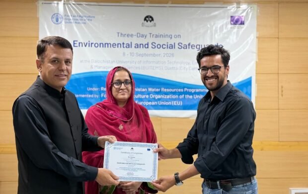 FAO Holds Safeguards Training in Quetta
