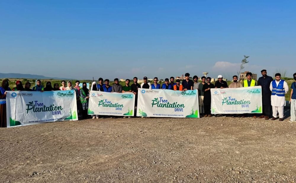 University Students Join Tree Plantation Drive in Rawalpindi to Promote Climate Action