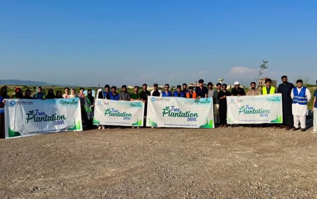 University Students Join Tree Plantation Drive in Rawalpindi to Promote Climate Action