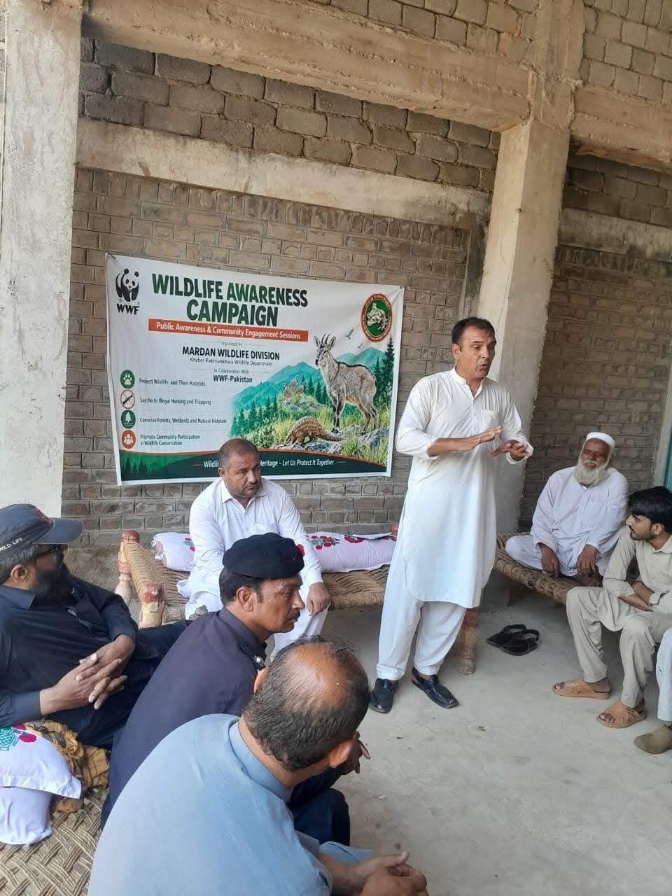 Wildlife Department, WWF Raise Community Awareness on Pangolin Protection in Mardan