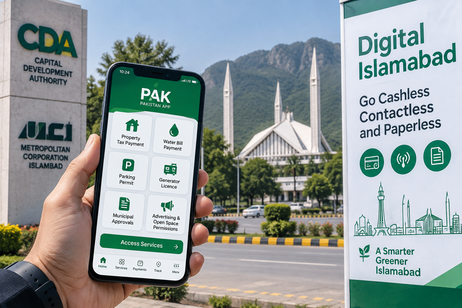 CDA & MCI Take Major Step Towards Digital Islamabad