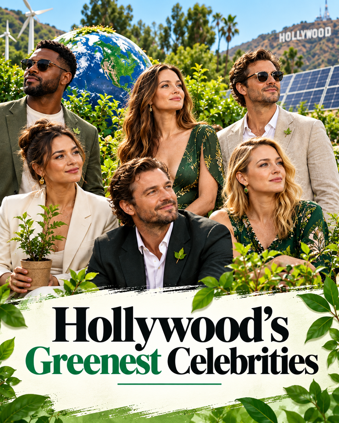 Hollywood’s Greenest Celebrities: Stars Using Their Influence for Sustainability