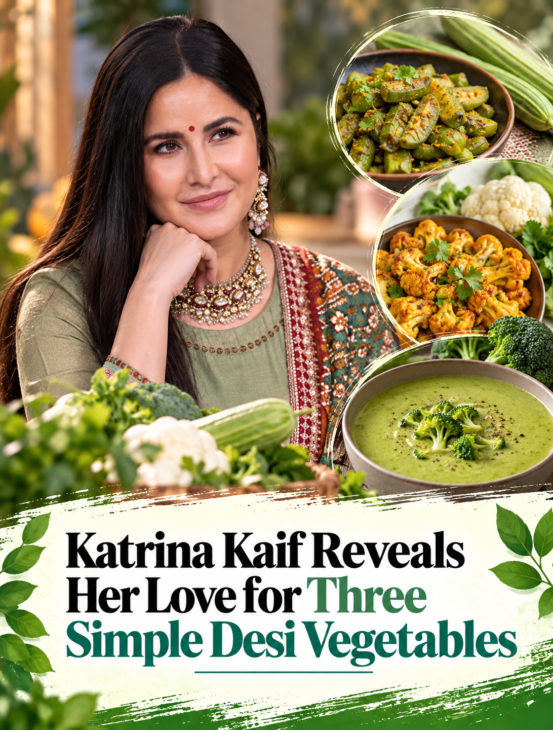 Katrina Kaif Reveals Her Love for Three Simple Desi Vegetables