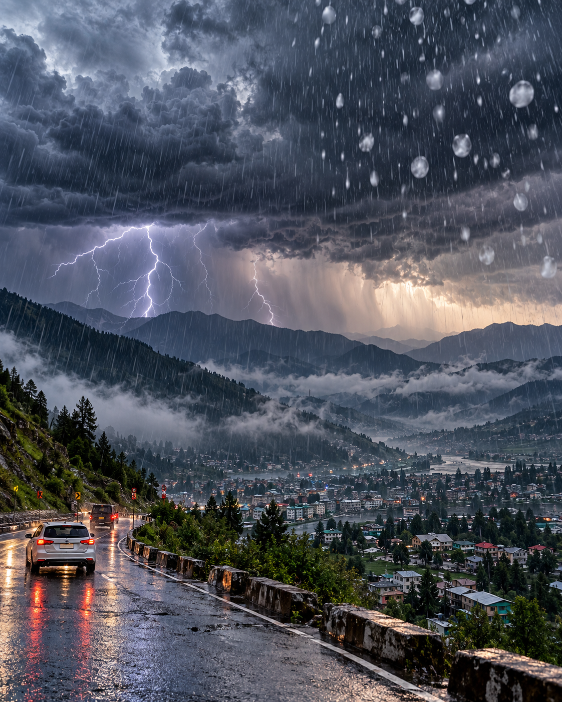NDMA Warns of Rain, Thunderstorms and Hailstorms Across Upper Pakistan