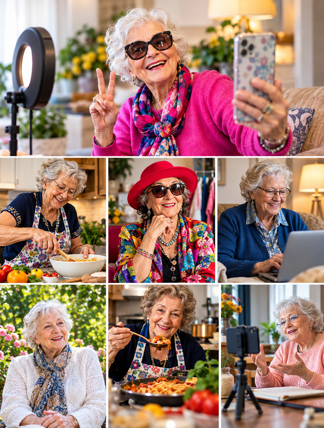96-Year-Old TikTok Star Leads a New Generation of Viral Grandmothers