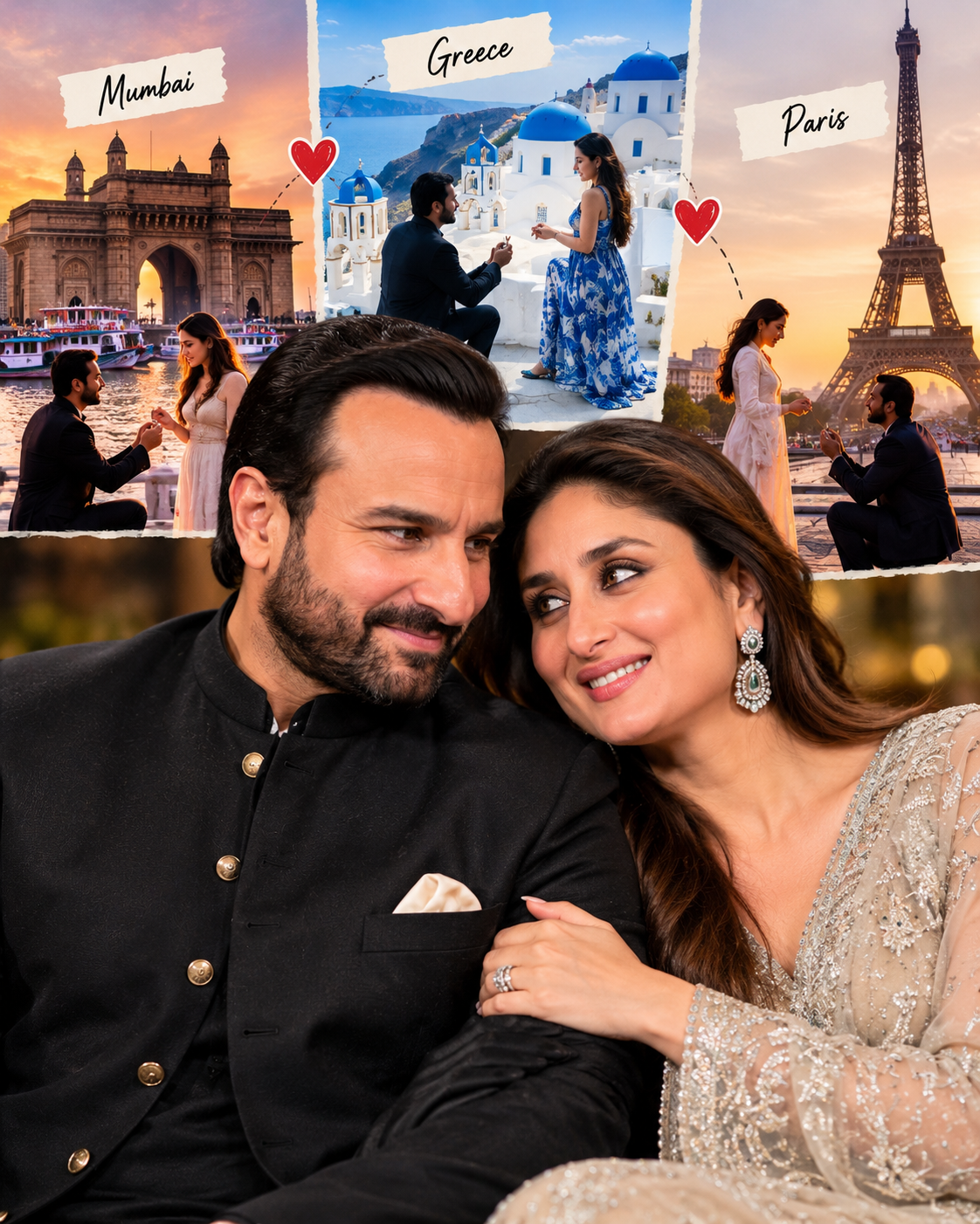 Saif Ali Khan Proposed to Kareena Kapoor Three Times Before She Said Yes