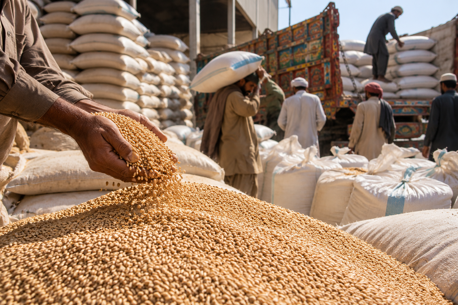 Balochistan’s Government Wheat Stocks Run Out as Crisis Deepens