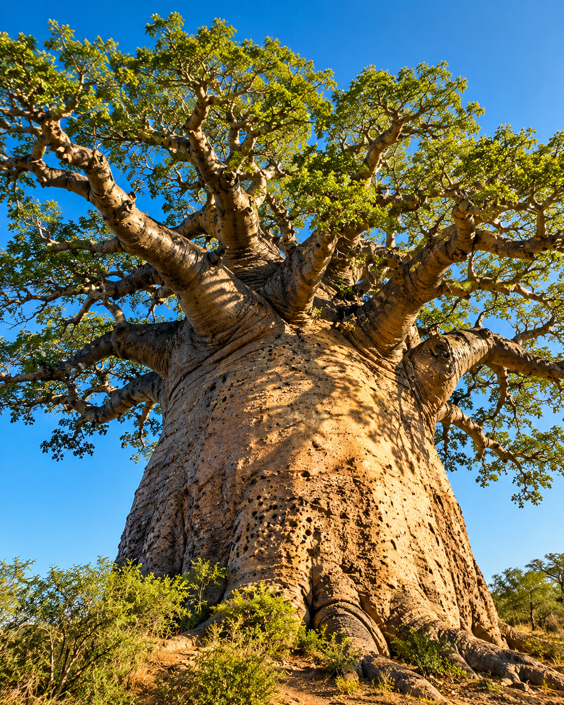 The Baobab Tree: Nature’s Remarkable Water-Storing Giant